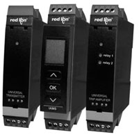 Red Lion Controls Signal Converter; 0 - 10VDC IN; 0 - 20mA IN; Thermocouple; RTD IN; 10 Ohms - 100kOhms IN; 0 - 10V OUT; 0 - 20mA OUT; 1 Output; 19.2 - 300VDC; 21.6 - 253VAC; Configurable Signal